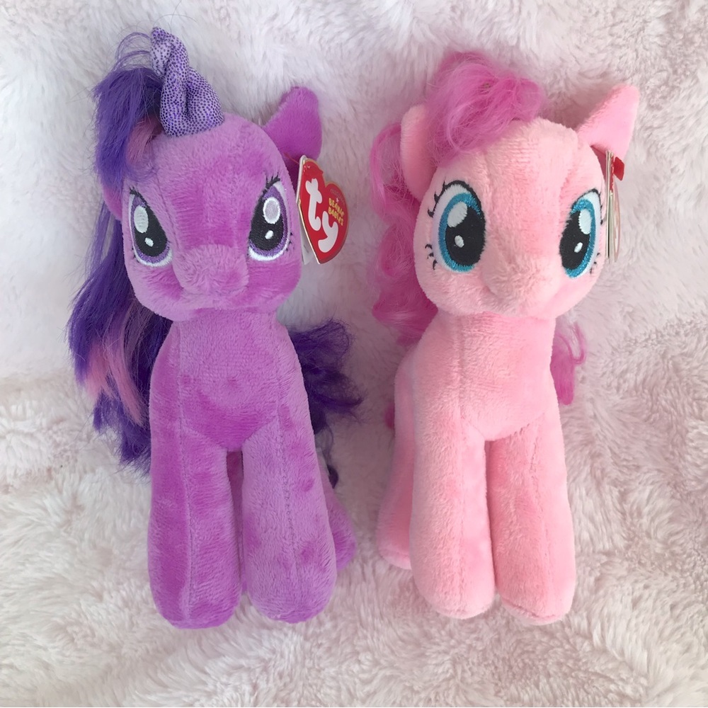 My Little Pony Plush TY Beanie Babies Hasbro 2013